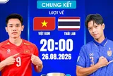 VTV6 Trực tiếp bóng đá Việt Nam vs Thái Lan AFF Cup 2026 20h00 hôm nay 26/8/2026