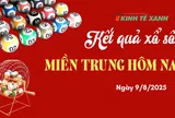 Kết quả xổ số miền Trung hôm nay 9/8/2025 - XSMT