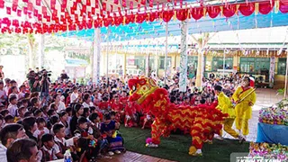 “Đêm hội trăng rằm” ấm áp vùng biên giới Lâm Đồng