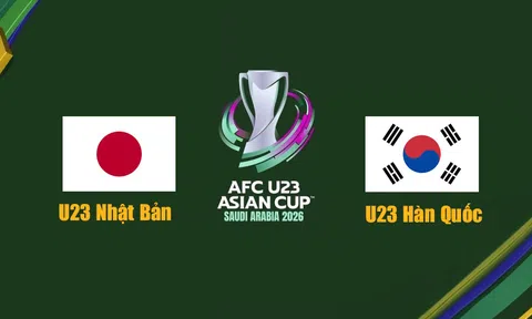 VTV5, VTV Cần Thơ trực tiếp bóng đá U23 Nhật Bản vs U23 Hàn Quốc 18h30 hôm nay 20/1/2026