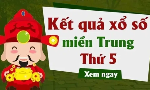 XSMT 6/8 Kết quả xổ số Miền Trung hôm nay 6/8/2026 XSMT Thứ 5