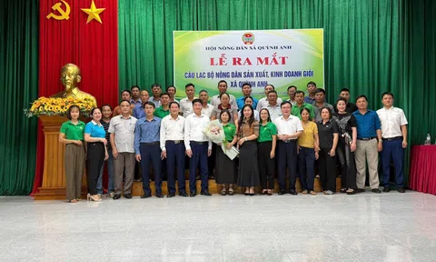 Xã Quỳnh Anh ra mắt Câu lạc bộ “Nông dân sản xuất kinh doanh giỏi”