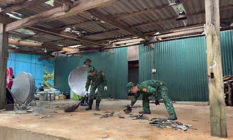 Giông lốc liên tiếp, hơn 60 hộ dân miền núi Nghệ An bị thiệt hại