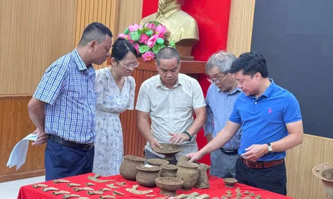Phát hiện hơn 125 hiện vật văn hóa Đông Sơn quý hiếm tại Nghệ An