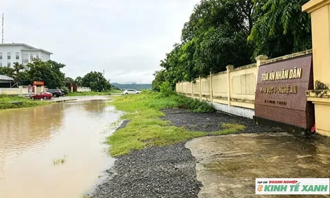 Đường vào Tòa án, Công an phường Tân Mai xuống cấp trầm trọng, tiềm ẩn tai nạn giao thông
