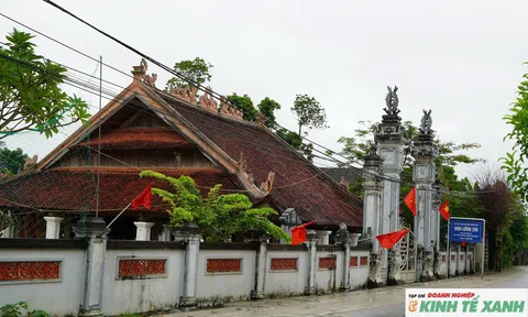 Dấu tích “Làng đỏ bên sông Lam” ở đình Lương Sơn