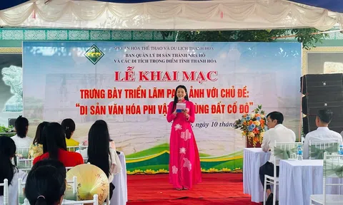 Khai mạc triển lãm ảnh “Di sản văn hóa phi vật thể vùng đất Cố đô”