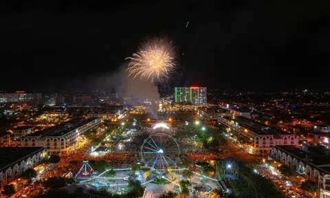 Các điểm bắn pháo hoa đón Giao thừa Tết Nguyên đán Bính Ngọ 2026 ở An Giang