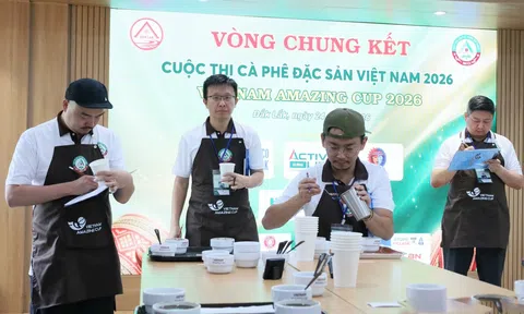 Khai mạc vòng chung kết Cuộc thi Cà phê đặc sản Việt Nam 2026