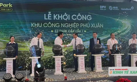 Khởi công Khu công nghiệp Ez.Park Đắk Lắk I, mở cực tăng trưởng mới cho Đắk Lắk và Tây Nguyên