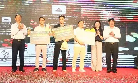 Trao giải những lô cà phê xuất sắc nhất tại cuộc thi cà phê đặc sản Việt Nam 2026