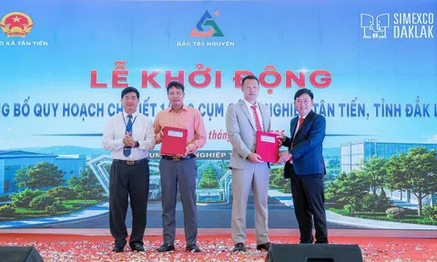 Đắk Lắk: Khởi động Dự án vốn đầu tư 471 tỷ đồng tại Cụm công nghiệp Tân Tiến