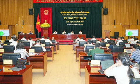 HĐND TP Hải Phòng thông qua dự thảo 15 nghị quyết tại kỳ họp thứ 5