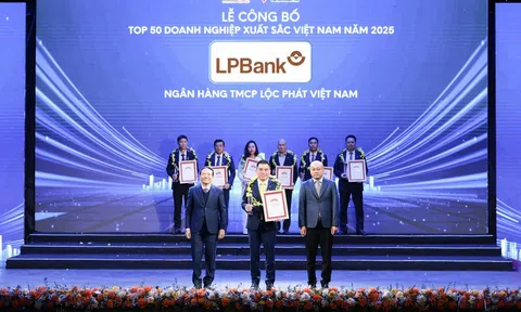 Gia nhập Top 50 Doanh nghiệp xuất sắc Việt Nam, LPBank củng cố vị thế trên thị trường tài chính