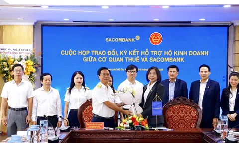 Sacombank ký kết hợp tác với thuế TP.HCM hỗ trợ hộ kinh doanh chuyển đổi số, triển khai hoá đơn điện tử