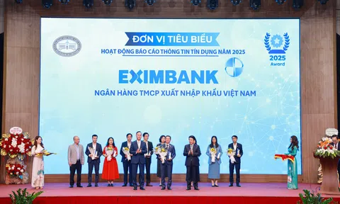 Eximbank nhận danh hiệu tổ chức tín dụng tiêu biểu về hoạt động thông tin tín dụng năm 2025