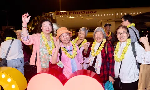 Sun PhuQuoc Airways cất cánh chuyến bay quốc tế đầu tiên đến Đài Bắc (Đài Loan - Trung Quốc)