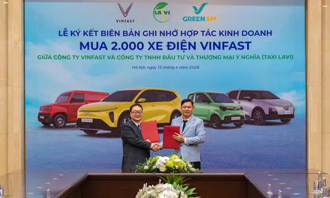 Taxi Lavi chuyển đổi toàn bộ sang xe điện VinFast - Tham gia mạng lưới vận tải xanh GSM