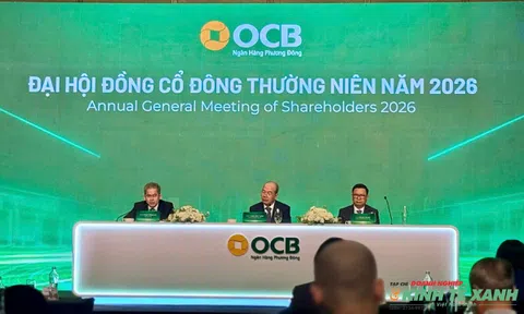 ĐHĐCĐ 2026: OCB đặt mục tiêu lãi gần 7.000 tỷ đồng, ưu tiên tài chính xanh