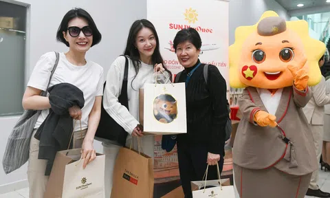 Khai trương đường bay quốc tế thứ hai, Sun PhuQuoc Airways đưa gần 230 khách từ Hàn Quốc đến Phú Quốc