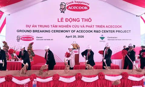 Acecook Việt Nam tổ chức Lễ động thổ dự án Trung tâm Nghiên cứu và Phát triển mới