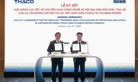THACO tăng tốc hiện thực hóa khát vọng làm chủ công nghệ đường sắt