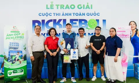 Tôn vinh những khoảnh khắc lan tỏa tinh thần thể thao Việt qua Cuộc thi ảnh “Pickleball – Kết nối đam mê”