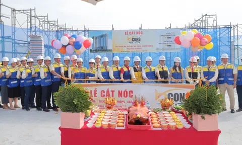 Tập đoàn Bcons tiếp tục ghi dấu ấn với cột mốc cất nóc tháp Green Diamond