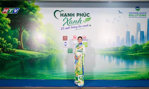 Hoa hậu Môi trường Thế giới Nguyễn Thanh Hà lan tỏa thông điệp sống xanh tại chương trình “Hạnh phúc Xanh – Vì một tương lai xanh”