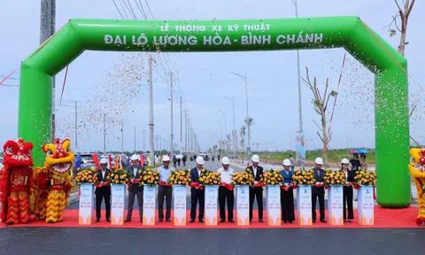Đại lộ Lương Hòa – Bình Chánh chính thức thông xe, tạo động lực phát triển mới cho hành lang phía Tây TP.HCM