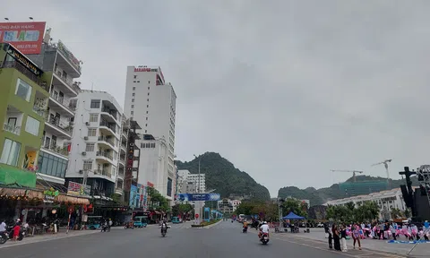 Phân làn giao thông tạm thời phục vụ chương trình nghệ thuật “Cát Bà xanh”