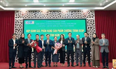 Hà Tĩnh: Công nhận 9 sản phẩm OCOP đạt chuẩn 4 sao năm 2025