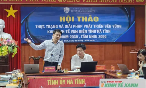 Tìm giải pháp để phát triển bền vững khu kinh tế ven biển tỉnh Hà Tĩnh