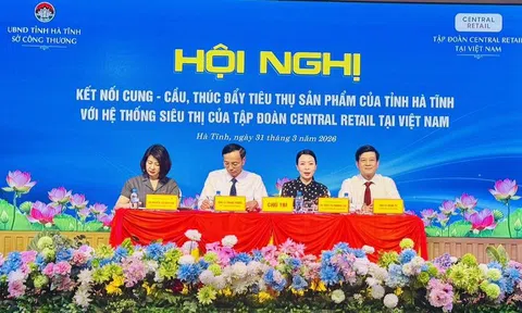 Hà Tĩnh kết nối, đưa sản phẩm địa phương vào các siêu thị của Central Retail Việt Nam