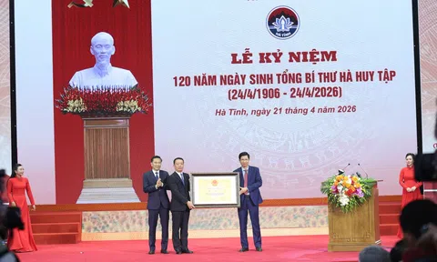 Hà Tĩnh: Tổ chức trọng thể lễ kỷ niệm 120 năm ngày sinh Tổng Bí thư Hà Huy Tập