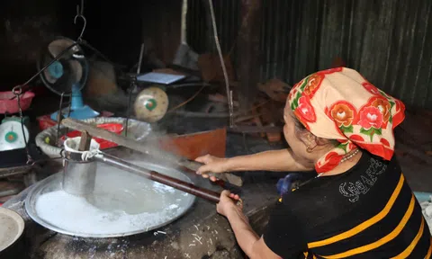 Giữ nghề làm bún truyền thống Đức Thọ