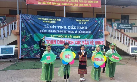 Quảng Trị: Tổ chức mít tinh hưởng ứng Ngày Động vật hoang dã thế giới năm 2026