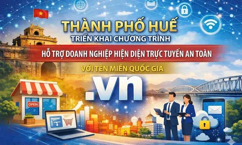 Thành phố Huế:  Đẩy mạnh hỗ trợ người dân, doanh nghiệp hiện diện trực tuyến với tên miền quốc gia