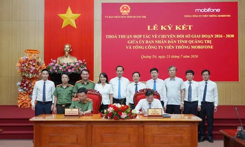 Quảng Trị và MobiFone hợp tác thúc đẩy chuyển đổi số giai đoạn 2026 – 2030