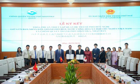 Huế - Shizuoka nâng tầm quan hệ hữu nghị, mở rộng hợp tác phát triển xanh