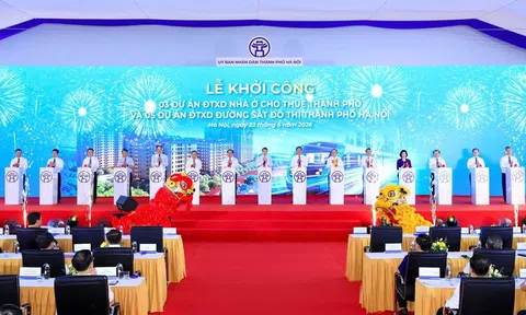 Hà Nội khởi công đồng loạt 5 tuyến metro và 3 dự án nhà ở cho thuê