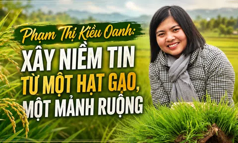 Phạm Thị Kiều Oanh: Xây niềm tin từ một hạt gạo, một mảnh ruộng