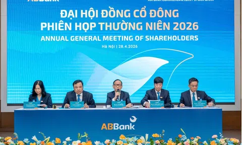 ĐHĐCĐ ABBank 2026: Mục tiêu lợi nhuận 4.500 tỷ đồng, tăng vốn lên hơn 20.000 tỷ, lộ trình niêm yết HOSE từ quý IV/2026