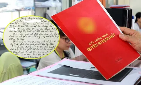 Bộ Nông nghiệp và Môi trường đề xuất cấp sổ đỏ cho đất mua giấy viết tay
