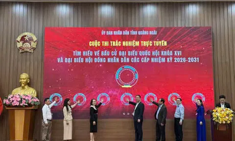 Quảng Ngãi phát động cuộc thi trực tuyến tìm hiểu bầu cử Quốc hội và HĐND nhiệm kỳ 2026–2031