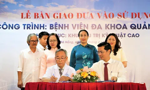 Đà Nẵng bàn giao Khu điều trị kỹ thuật cao Bệnh viện Đa khoa Quảng Nam