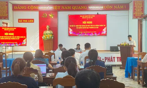 Đà Nẵng: Trà Liên sơ kết 1 năm vận hành hệ thống chính trị và chính quyền địa phương hai cấp