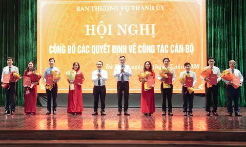 Đà Nẵng công bố hàng loạt quyết định điều động, bổ nhiệm cán bộ chủ chốt
