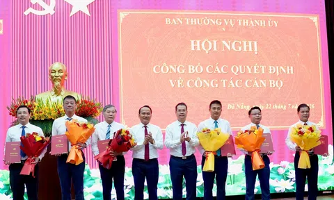 Đà Nẵng công bố quyết định điều động, bổ nhiệm nhiều cán bộ chủ chốt