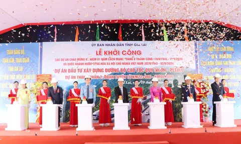 Khởi công dự án thành phần 2 cao tốc Quy Nhơn - Pleiku, vốn đầu tư hơn 27.500 tỷ đồng